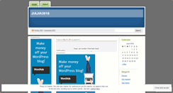 Desktop Screenshot of jiajia3916.wordpress.com