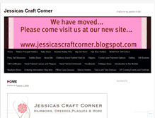 Tablet Screenshot of jessicascraftcorner.wordpress.com