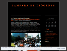 Tablet Screenshot of lamparadediogenes.wordpress.com