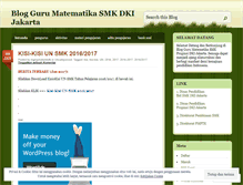 Tablet Screenshot of mgmpmatsmk.wordpress.com