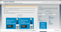 Desktop Screenshot of mygujrat.wordpress.com