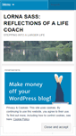 Mobile Screenshot of lornasassreflectionsofalifecoach.wordpress.com