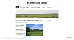 Desktop Screenshot of bluestemweb.wordpress.com