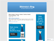 Tablet Screenshot of bikinisis.wordpress.com
