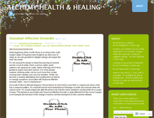 Tablet Screenshot of alchemymkj.wordpress.com