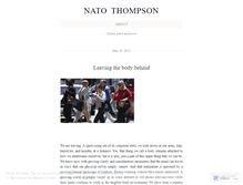 Tablet Screenshot of natothompson.wordpress.com