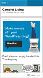 Mobile Screenshot of camelotliving.wordpress.com