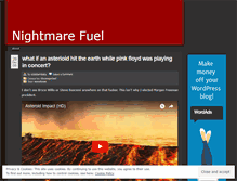 Tablet Screenshot of nightmarefuel.wordpress.com