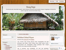 Tablet Screenshot of bangbegs.wordpress.com