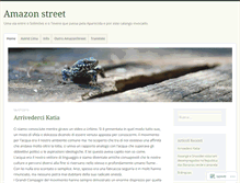 Tablet Screenshot of amazonstreet.wordpress.com