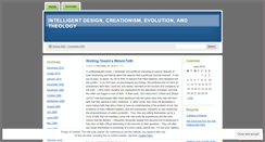 Desktop Screenshot of intelldesign.wordpress.com