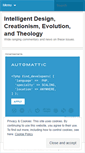 Mobile Screenshot of intelldesign.wordpress.com