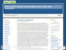 Tablet Screenshot of intelldesign.wordpress.com
