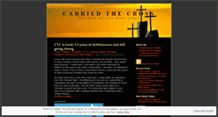 Desktop Screenshot of carriedthecross.wordpress.com