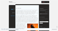 Desktop Screenshot of macrey.wordpress.com