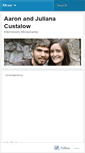 Mobile Screenshot of aaronandjuliana.wordpress.com