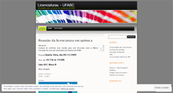 Desktop Screenshot of licenciaturas.wordpress.com