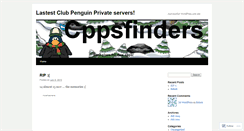 Desktop Screenshot of cppsfinders.wordpress.com