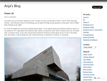 Tablet Screenshot of anjalampert.wordpress.com