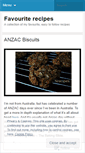 Mobile Screenshot of nrecipes.wordpress.com