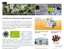 Tablet Screenshot of estafaecologica.wordpress.com