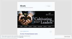 Desktop Screenshot of leadershipandnegotiation.wordpress.com