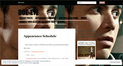 Desktop Screenshot of doeeye.wordpress.com