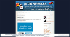Desktop Screenshot of kulturorientiert.wordpress.com
