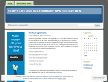 Tablet Screenshot of kempsmeal.wordpress.com