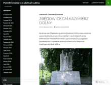 Tablet Screenshot of pomniki.wordpress.com
