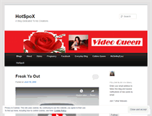Tablet Screenshot of hotspox.wordpress.com