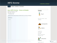 Tablet Screenshot of infoxtreme.wordpress.com