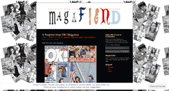 Desktop Screenshot of magafiend.wordpress.com