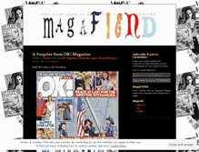 Tablet Screenshot of magafiend.wordpress.com