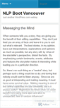 Mobile Screenshot of nlpvancouverboot.wordpress.com
