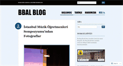 Desktop Screenshot of burakboraanadolulisesi.wordpress.com