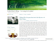 Tablet Screenshot of lelawfirm.wordpress.com