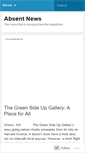 Mobile Screenshot of absentnews.wordpress.com