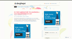 Desktop Screenshot of dergihepsi.wordpress.com