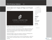 Tablet Screenshot of chrischristmas.wordpress.com