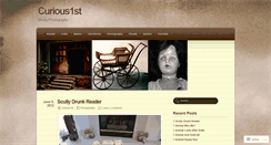 Desktop Screenshot of curious1st.wordpress.com