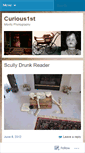 Mobile Screenshot of curious1st.wordpress.com