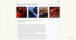 Desktop Screenshot of hideawayrecordingstudio.wordpress.com