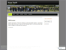 Tablet Screenshot of kozastudents.wordpress.com