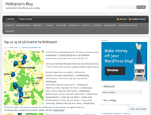 Tablet Screenshot of midtbanen.wordpress.com