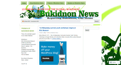 Desktop Screenshot of bukidnonews.wordpress.com