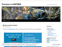 Tablet Screenshot of lontzen.wordpress.com