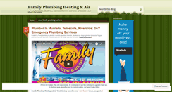 Desktop Screenshot of familyplumbing.wordpress.com