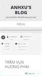 Mobile Screenshot of anhxu.wordpress.com