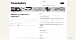 Desktop Screenshot of bharchives.wordpress.com